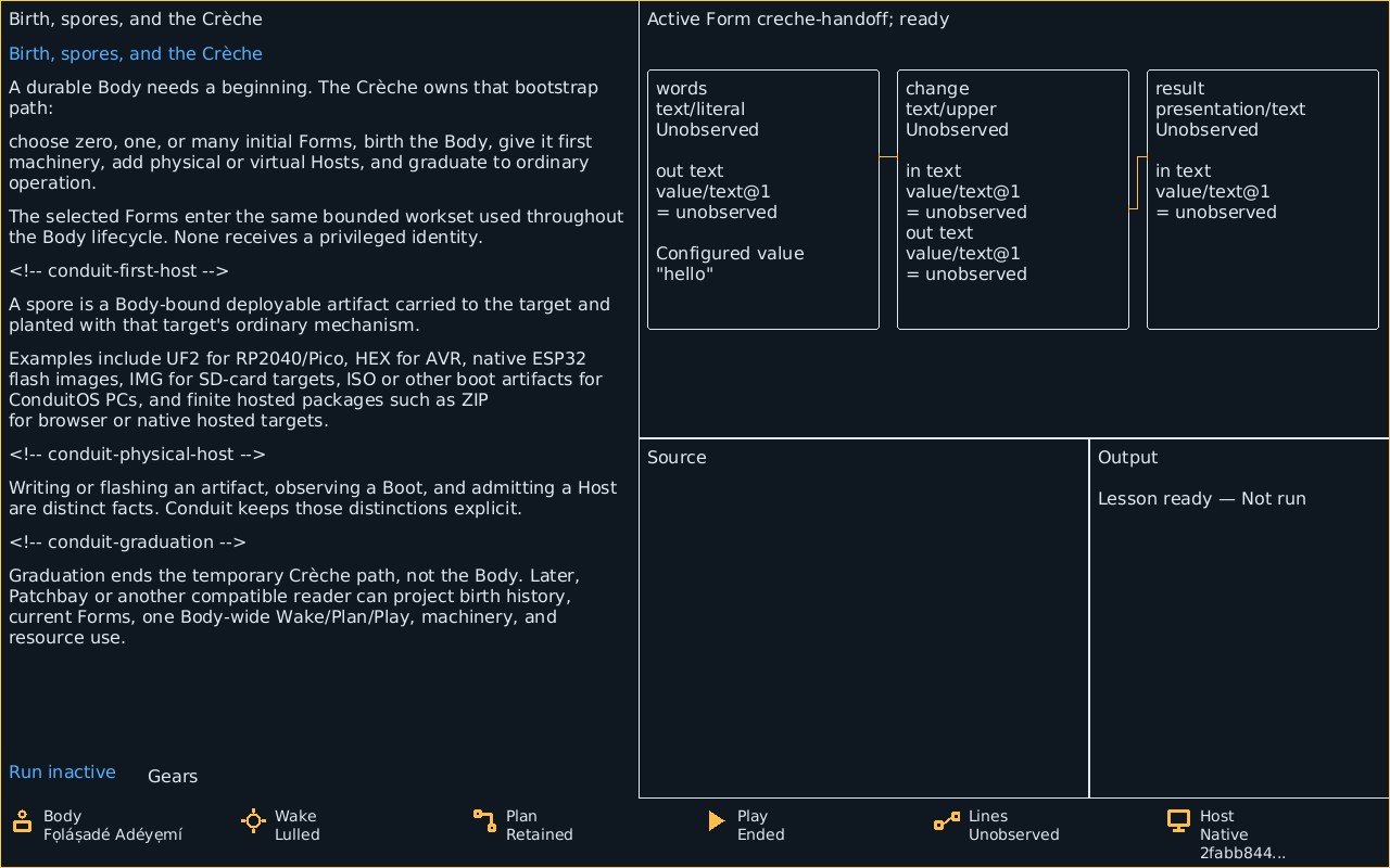 The native Tour shows its final chapter page without an empty panel or dialog.